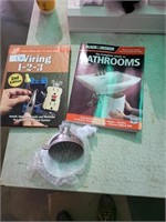 Shower head &how to books