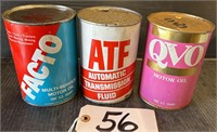 3 Oil Cans