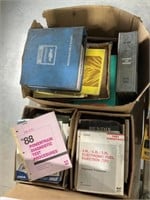 3- Boxes Miscellaneous Manuals