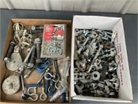 Cable Clamps,Chain, Bolts with nuts and washers,