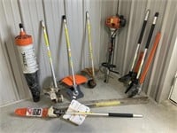 Stihl 9 pc Trimmer,  Edger, Weed Eater