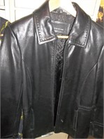 Womans Leather Jones New York Coat