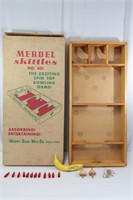 Vtg. Merdel "Skittles" Bowling Game + Orig. Box