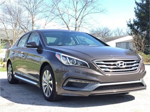 Silver 2015 Hyundai Sonata Sport Limited