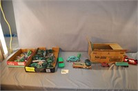 3 Boxes Vintage Toys