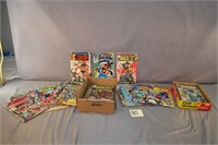 2 Boxes of Comics--50+ in total
