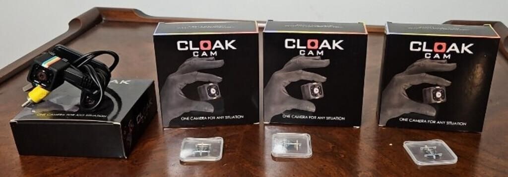 (4) CLOAK CAMS