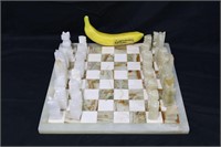 Mexican-Made Onyx Chess Set