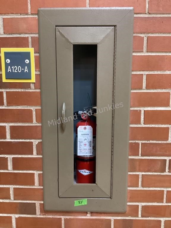 Fire Extinguisher & Box