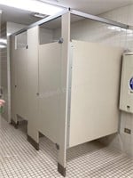 Two Changing Stalls with Benches