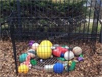 5 Fence Panels Used to Contain Toys