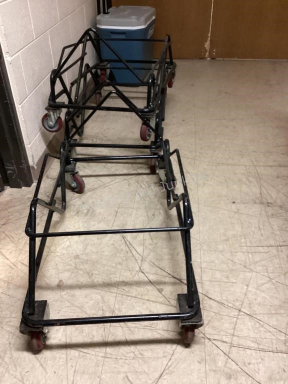 3 Stacking Chair Carts