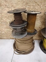 Assorted spools thermal coated wiring