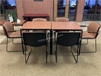 Two Tables & 6 Chairs
