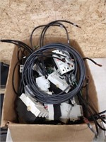 Box of miscellaneous industrial circuit breakers