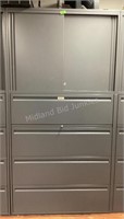Large Haworth File Cabinet