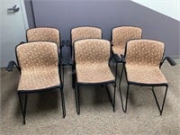 6 Chairs with Arms