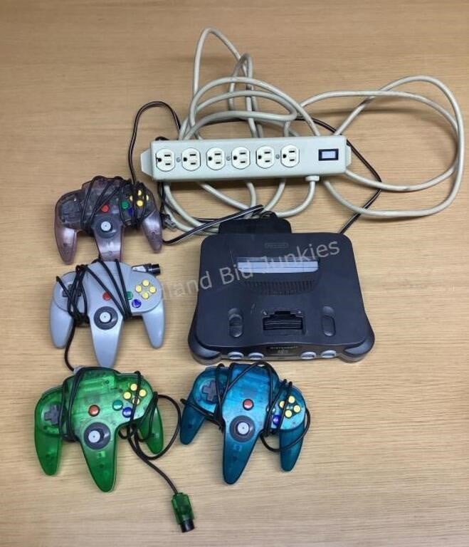 N64 System & Controllers