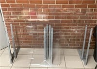 7 Acrylic Free Standing Guards