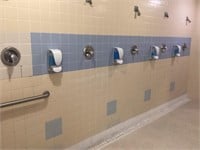 8 Shower Soap Dispensers & Handrails