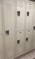 1 Single, 2 Double Penco lockers #140-144
