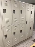 1 Single, 4 Double Penco lockers