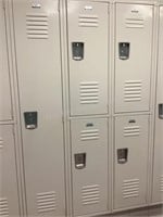 1 Single, 2 Double Penco lockers #252-256