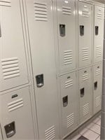 1 Single, 3 Double Penco lockers #238-244