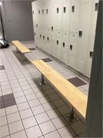 2 Locker Room Benches