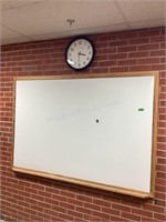 Dry Erase Board & Clock