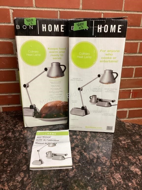 2 New BON Home Culinary Lamps