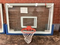 Glass Basketball Backboard & Rim