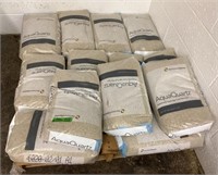 13 Bags of Aqua Quartz Filter Sand