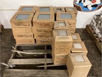 Pallet of Grey Tile, Two Sizes