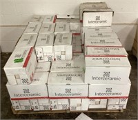 Pallet of Glazed Ceramic Wall Tile