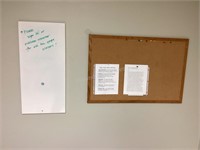 Bulletin Board & Metal Board