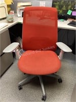 Haworth Office Chair, Orange
