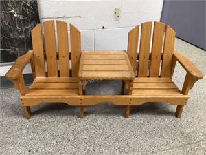 Wood Toddler Chair/Bench
