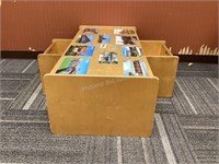 Child's Wood Table & Two Chairs