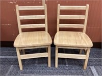 Two Kaplan Toddler Chairs