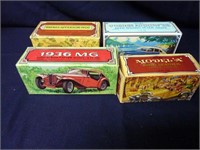 LOT OF VINTAGE AVONAFTERSHAVE DECANTERS WITH BOXES