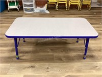 Child's Work Table, 48"x24"x19"