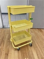 Cute Yellow Metal Cart
