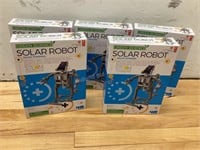 5 NIB Green Science Solar Robot Kts