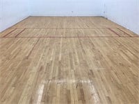 Racquetball Court Wood Floor, Court #6