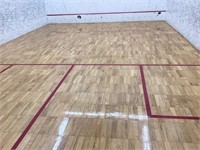 Squash Court Floor, Court 1