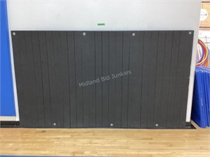 5 Large Sections of Noise Dampening Foam Wall Pads