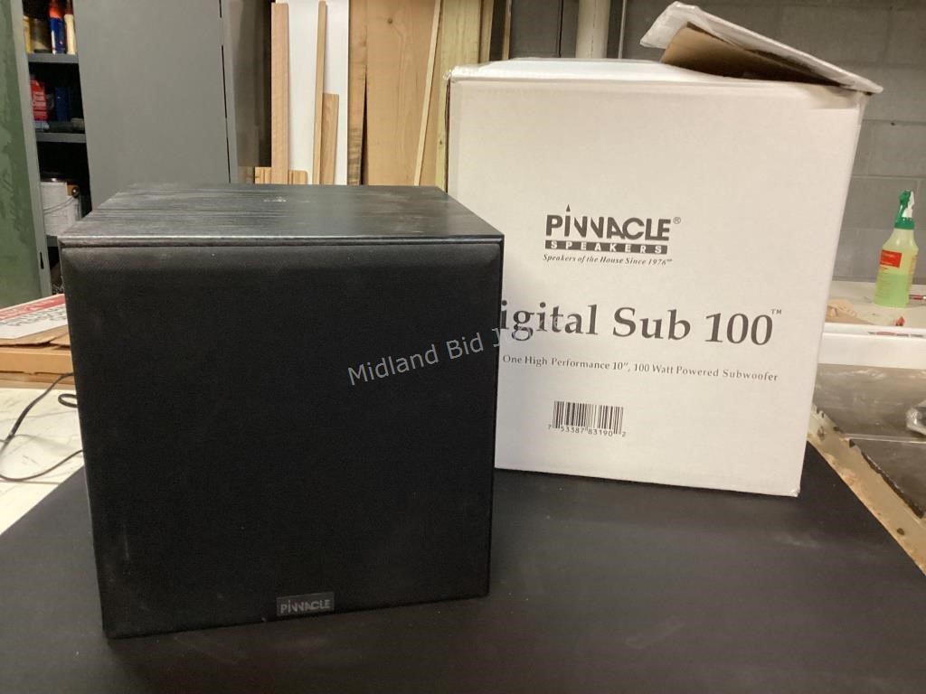 2 Pinnacle Digital Sub 100