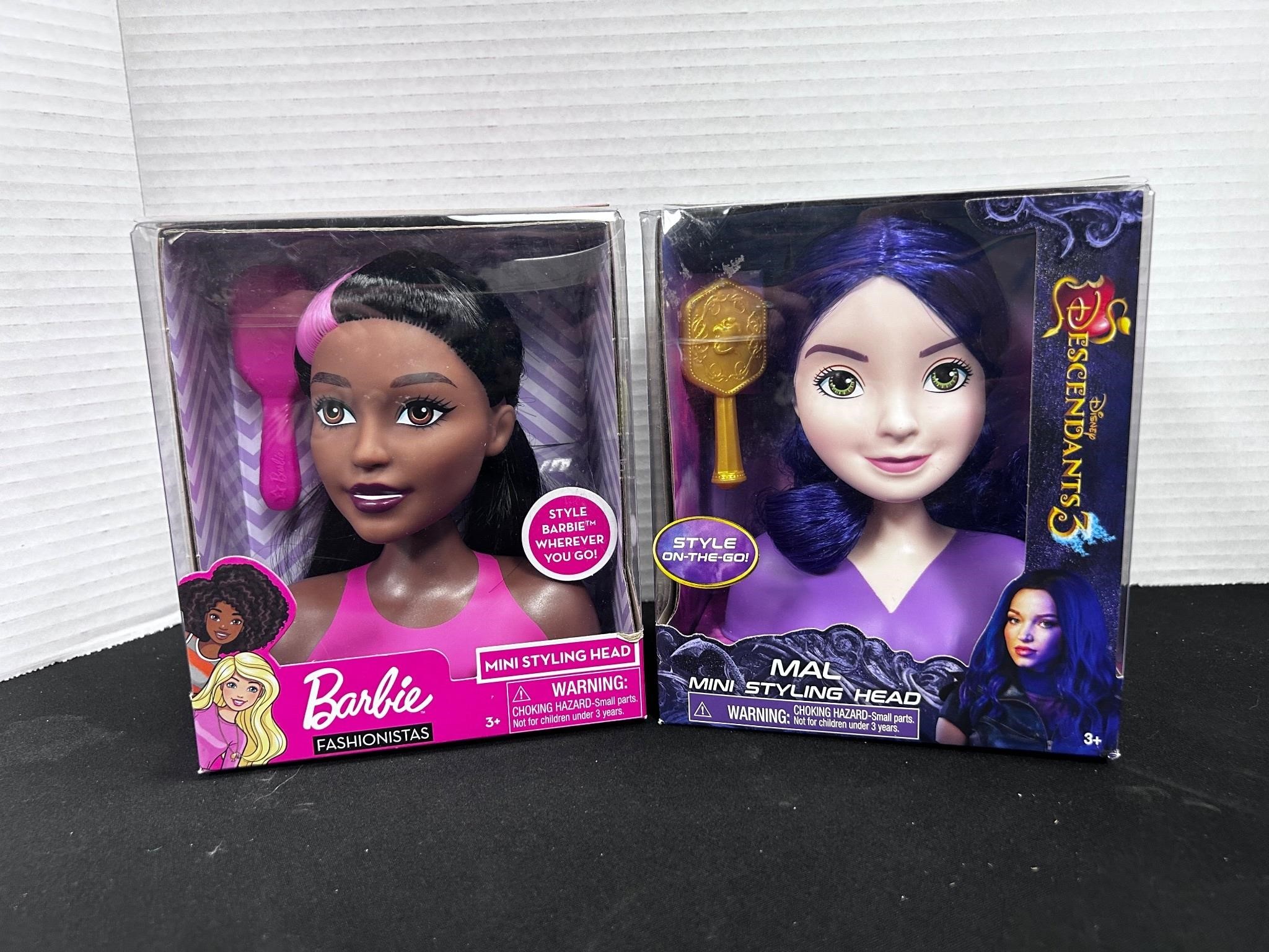 Barbie Head Hair Styling Set (2)