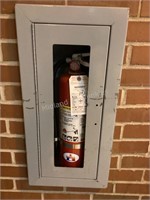 Fire Extinguisher & Box